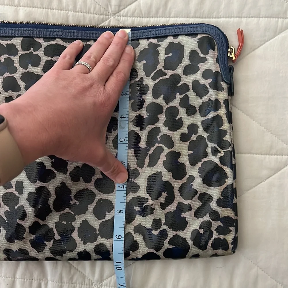 Marc Jacobs Large Signature Snakeskin Print Laptop/Tech Sleeve